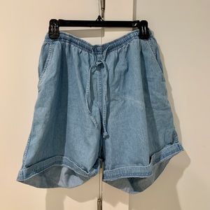 90s Thrifted denim shorts